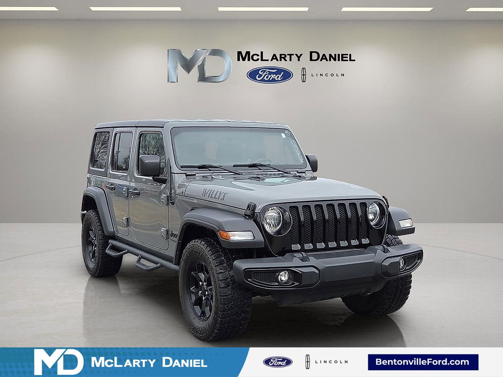 Used 2021 Jeep Wrangler Unlimited Willys image 1