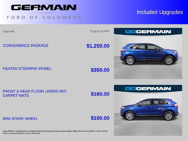 Certified 2023 Ford Edge SEL w/ Convenience Package AWD/4WD image 37