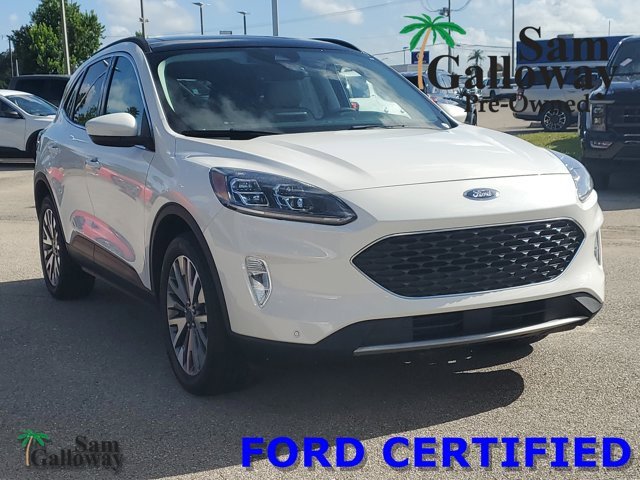 Certified 2022 Ford Escape Titanium w/ Class II Trailer Tow Package