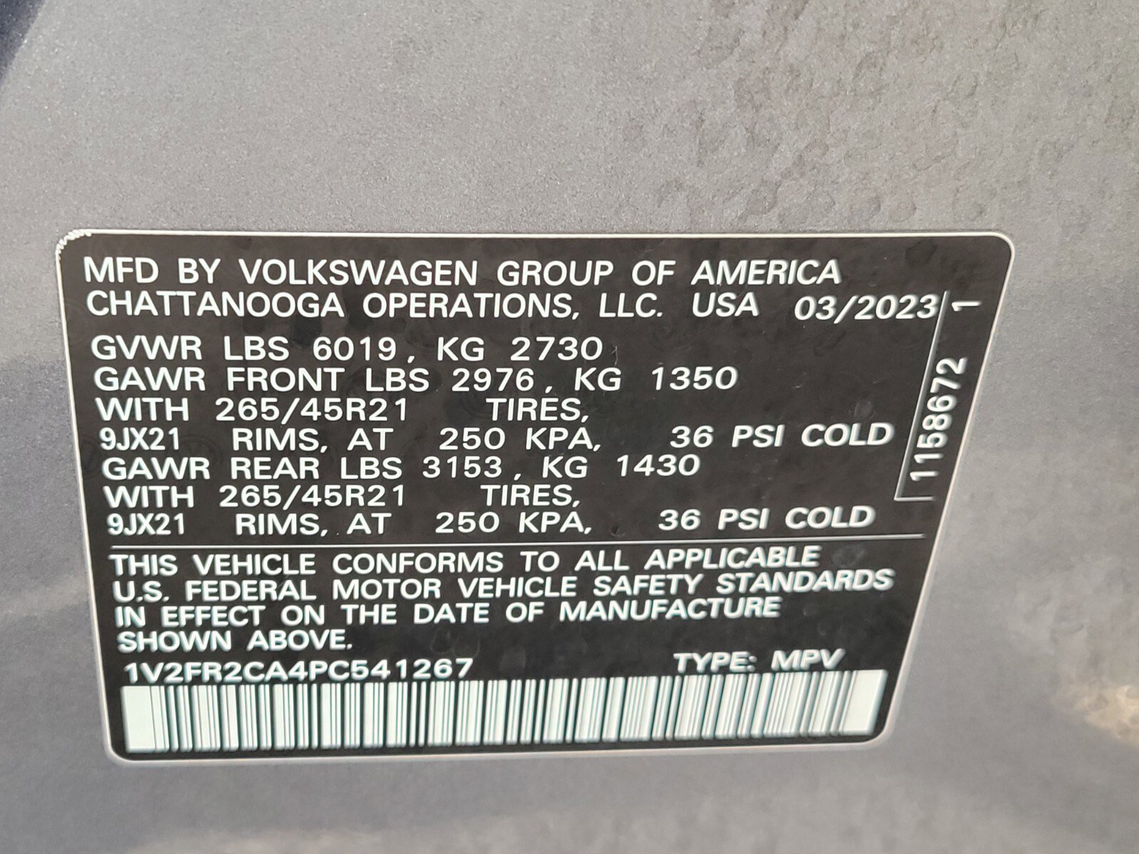 Used 2023 Volkswagen Atlas SEL Premium image 35