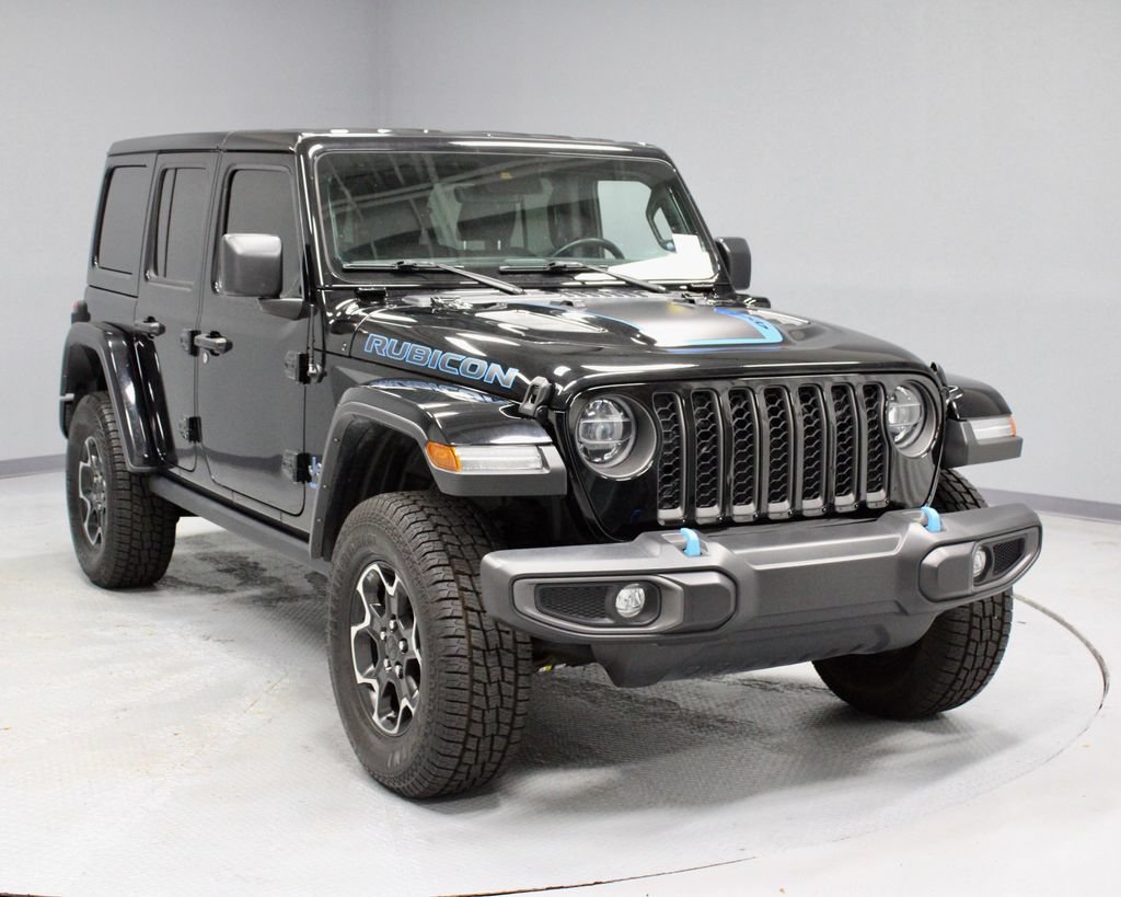 Used 2021 Jeep Wrangler Unlimited Rubicon 4xe w/ Cold Weather Group AWD/4WD image 1