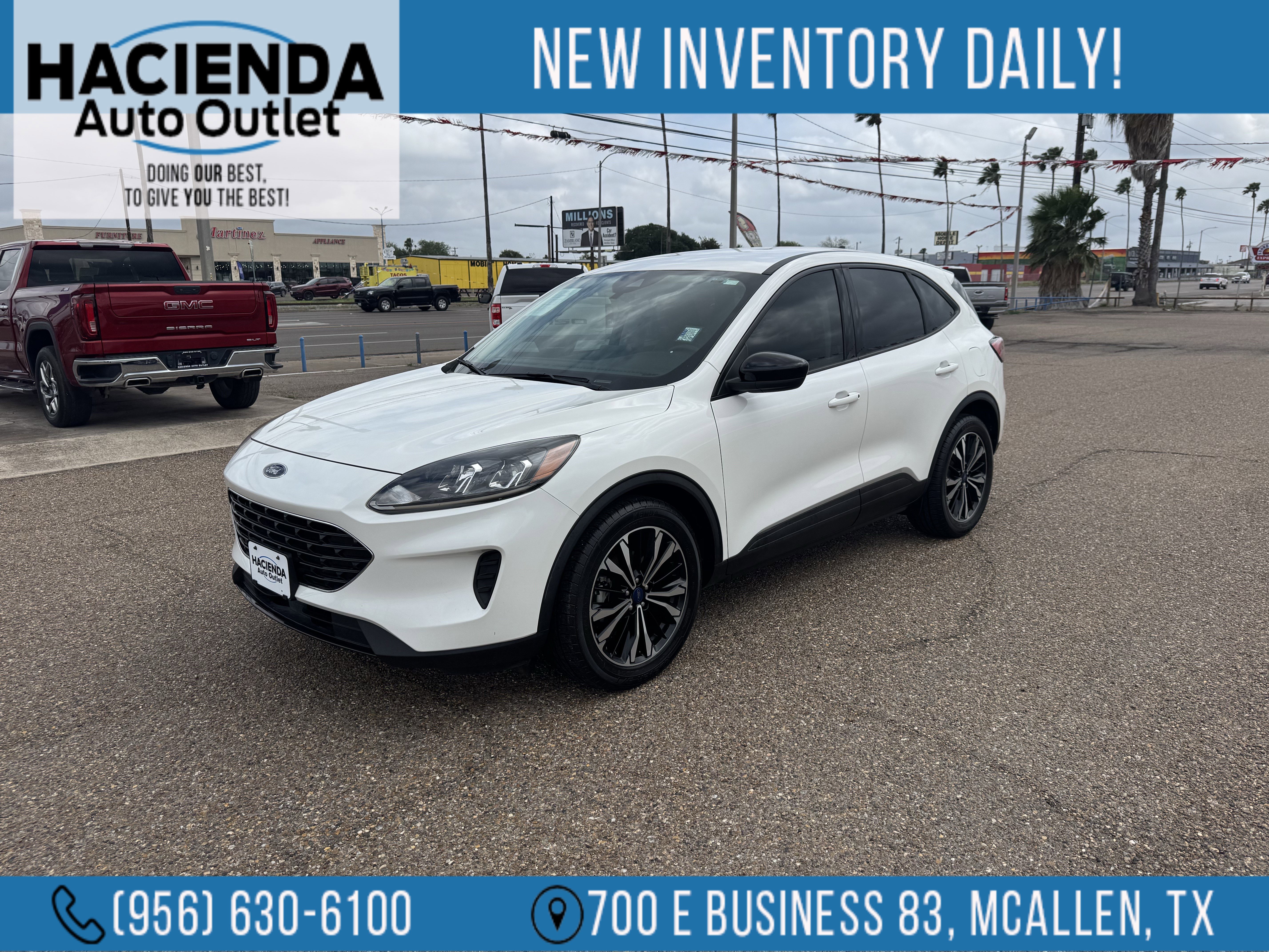 Certified 2022 Ford Escape SE w/ SE Sport Appearance Package