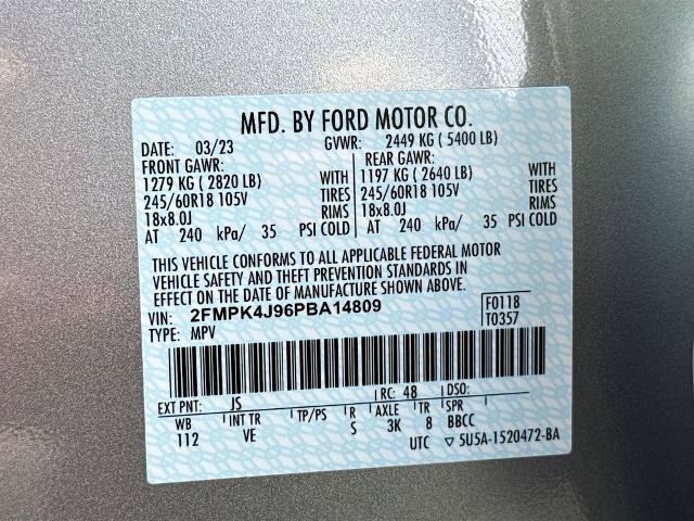 Certified 2023 Ford Edge SEL w/ Convenience Package AWD/4WD image 23
