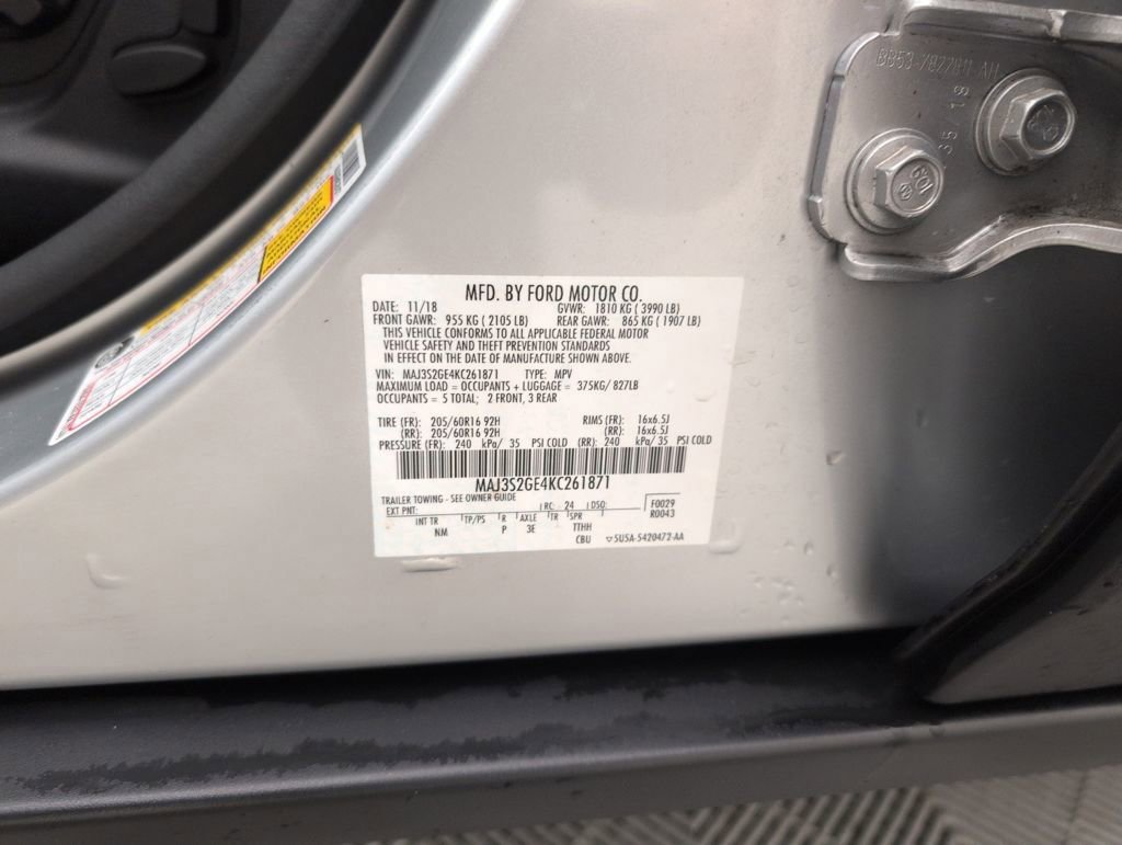 Certified 2019 Ford EcoSport SE image 48