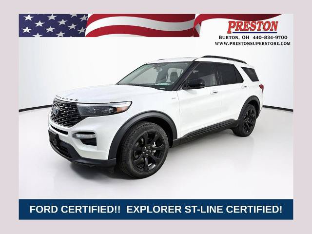 Certified 2024 Ford Explorer ST-Line w/ Class IV Trailer Tow Package