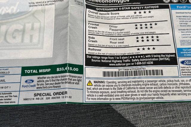 Certified 2023 Ford Maverick XLT w/ Equipment Group 300A Standard image 37