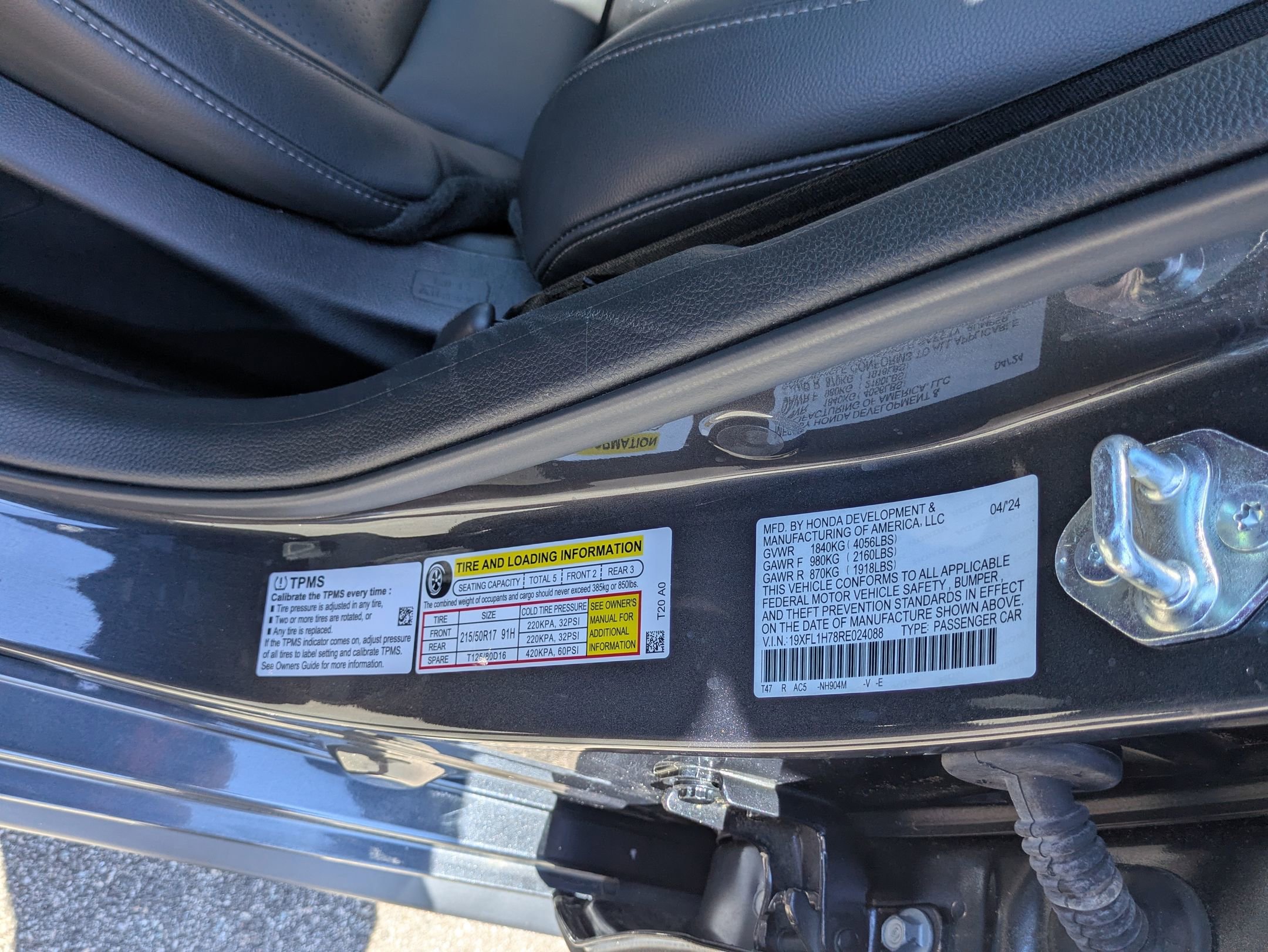 Used 2024 Honda Civic EX-L image 43
