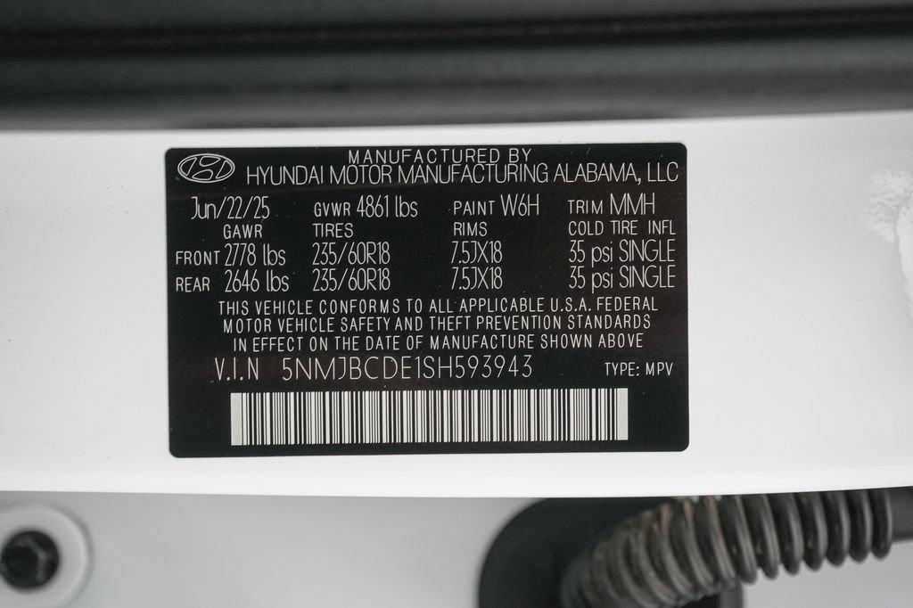 Used 2025 Hyundai Tucson SEL AWD/4WD image 23