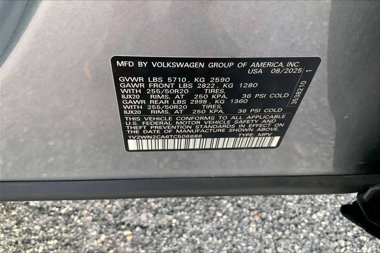 Used 2026 Volkswagen Atlas SE FWD image 28