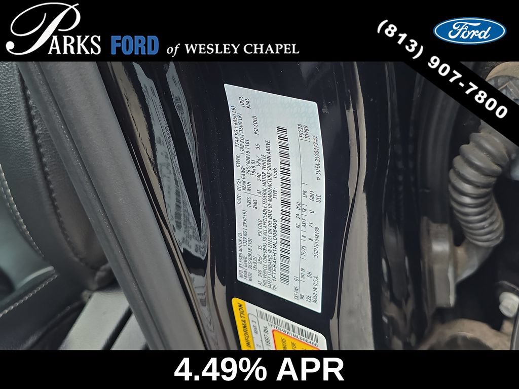 Certified 2021 Ford Ranger Lariat w/ Equipment Group 501A High RWD image 32