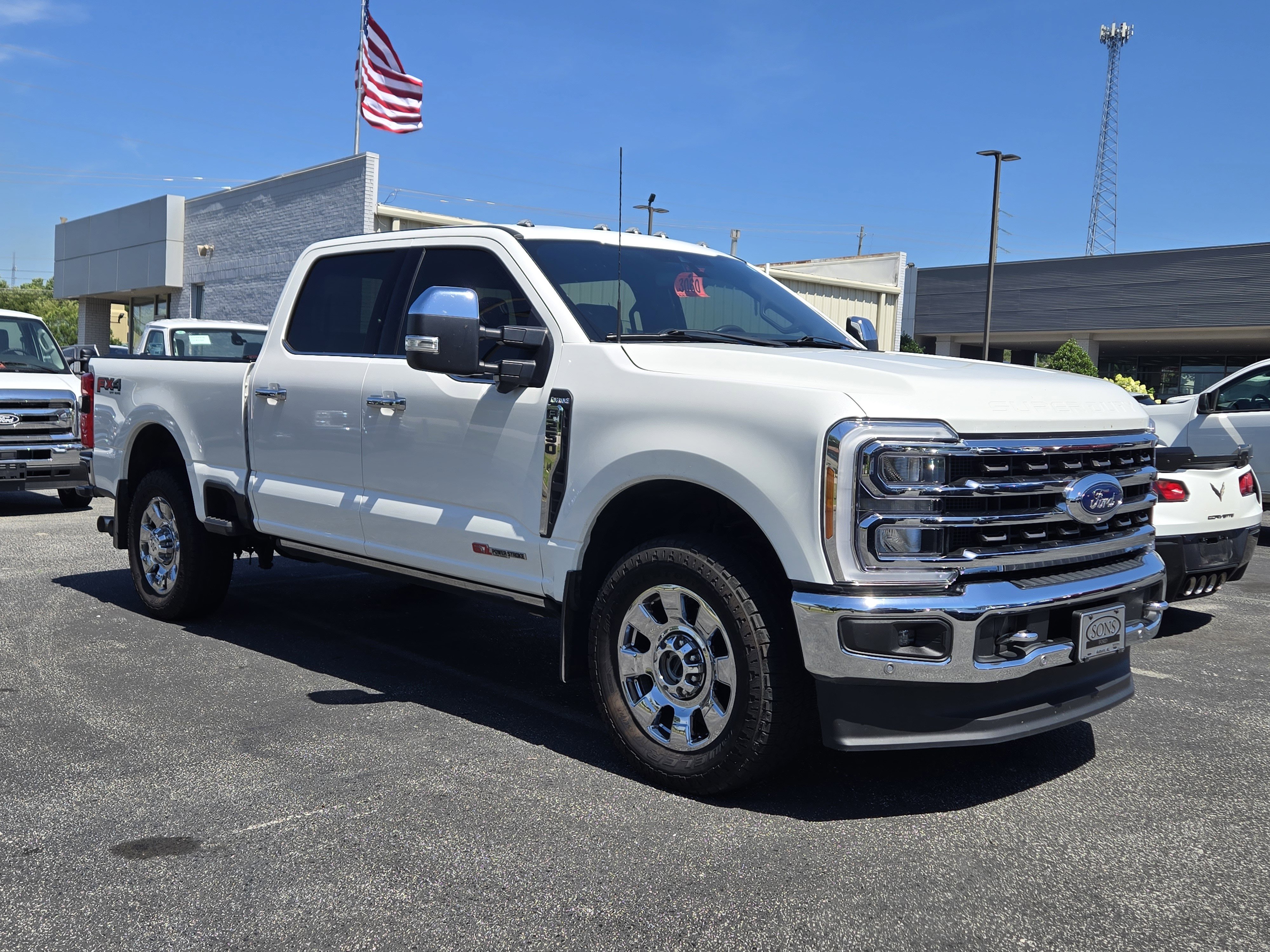 Certified 2023 Ford F250 King Ranch w/ Chrome Package AWD/4WD image 3