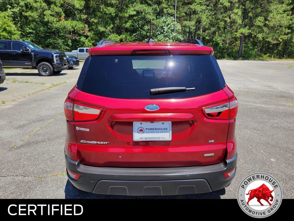 Certified 2018 Ford EcoSport SE w/ SE Convenience Package FWD image 5