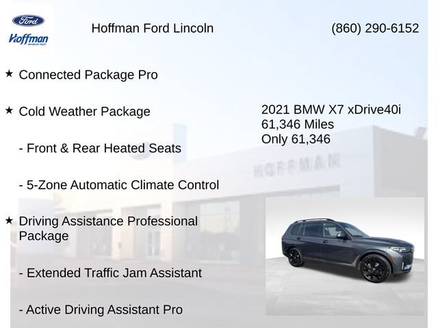 Used 2021 BMW X7 xDrive40i AWD/4WD image 5