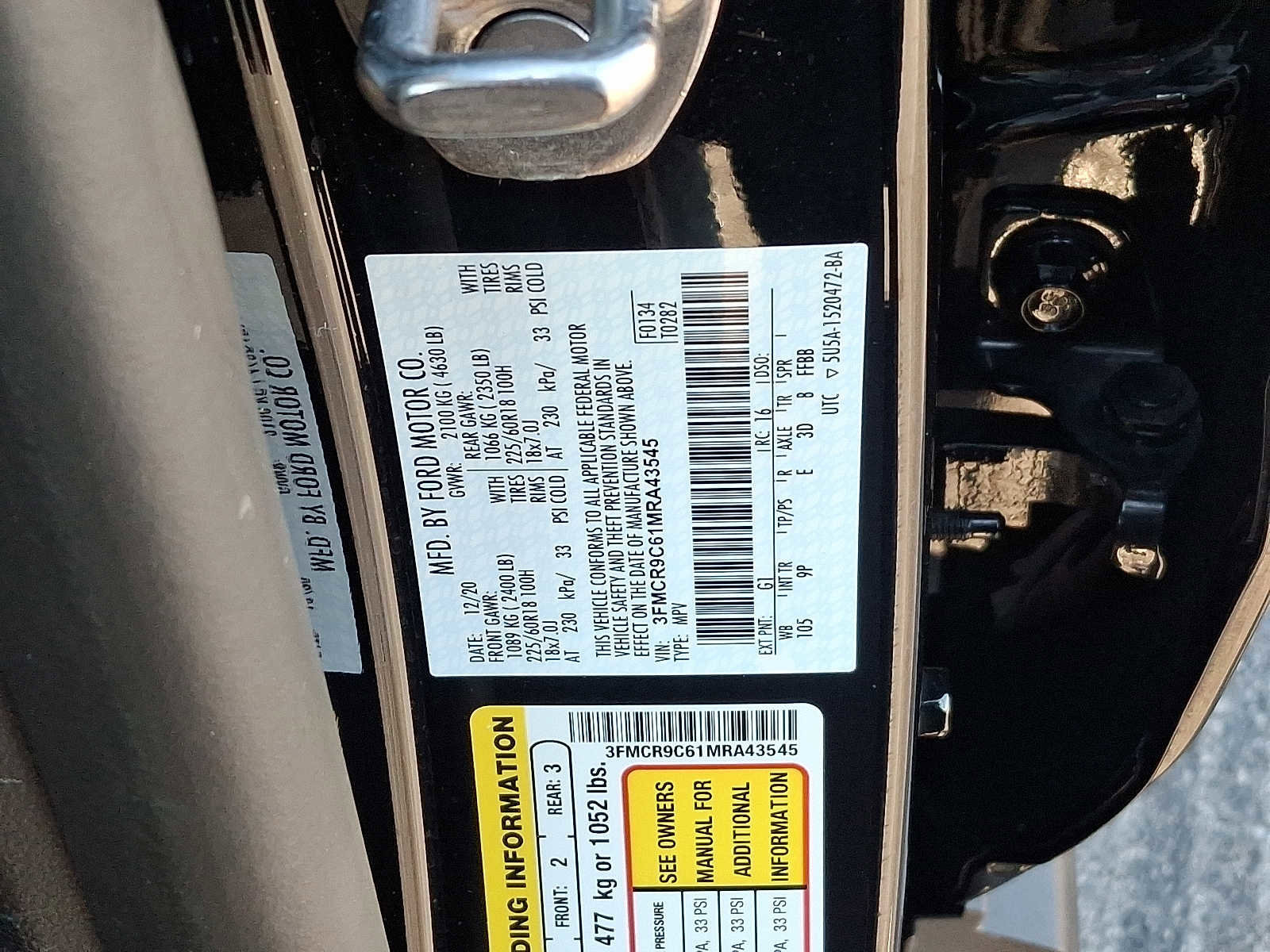 Certified 2021 Ford Bronco Sport Outer Banks image 28