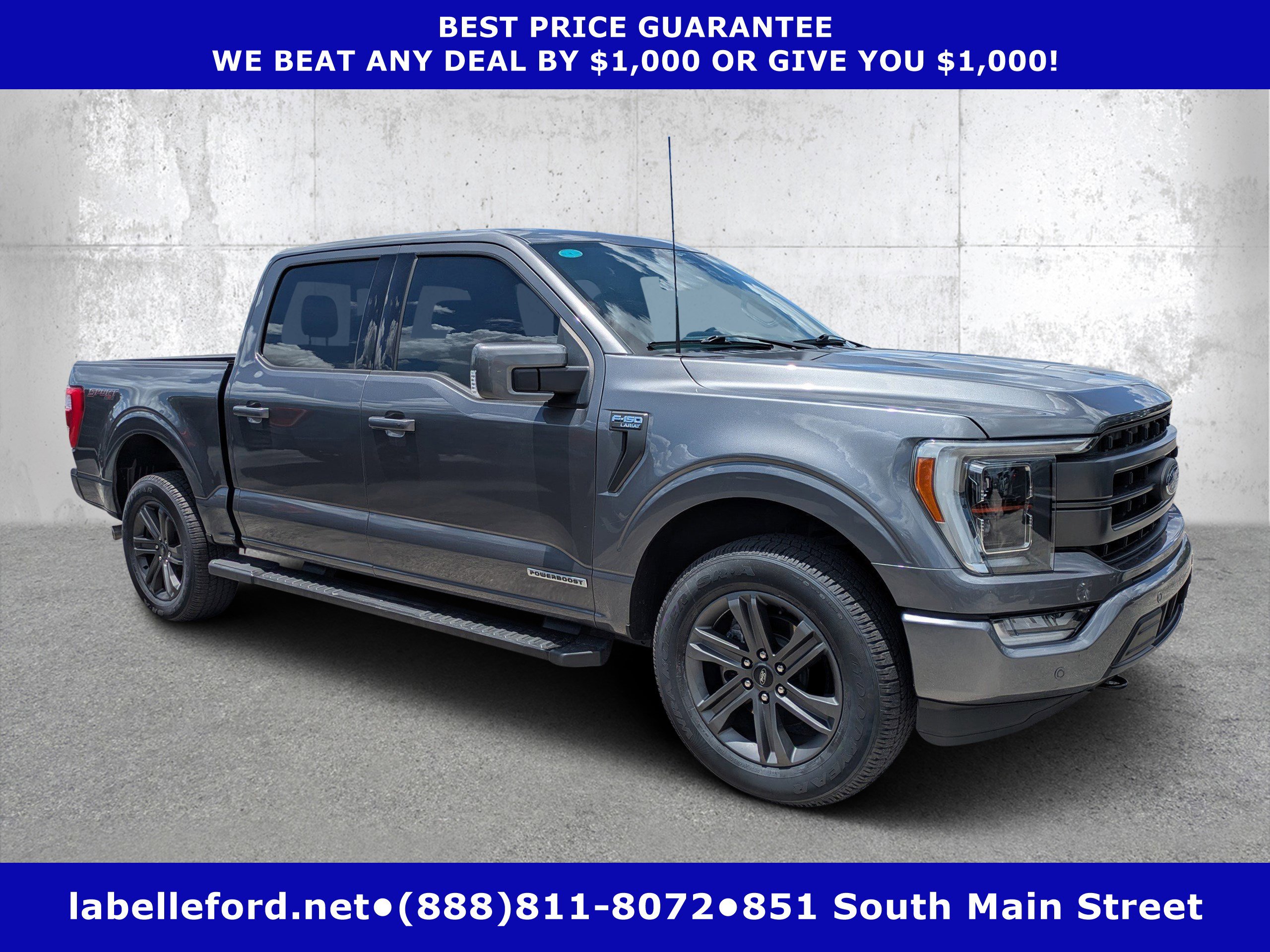 Certified 2023 Ford F150 Lariat w/ Equipment Group 502A High