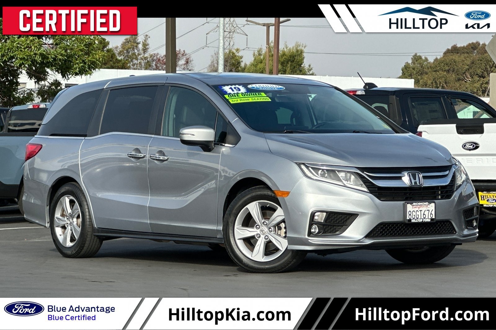 Used 2019 Honda Odyssey EX-L
