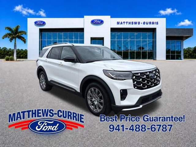 Certified 2025 Ford Explorer Platinum