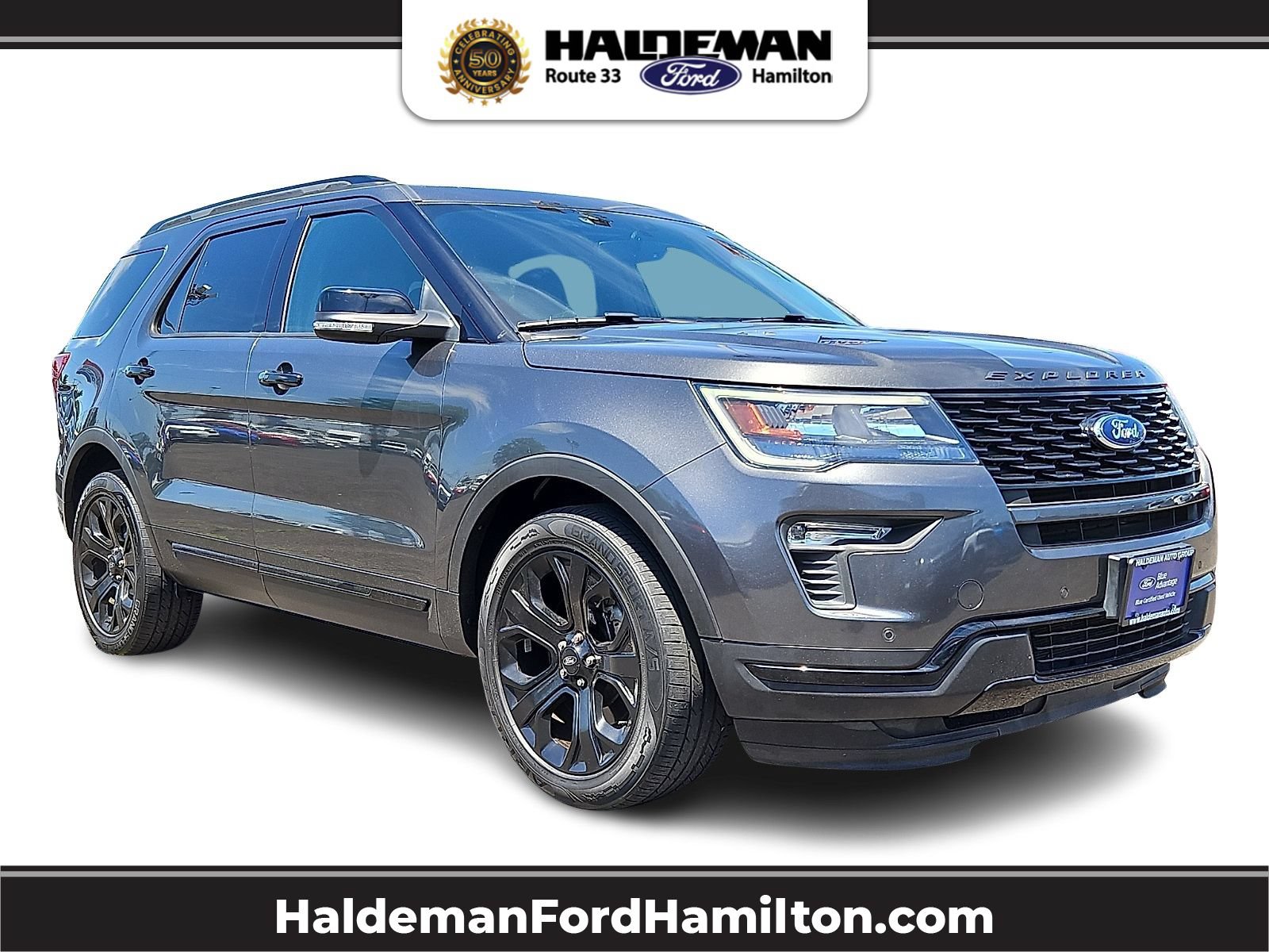 Certified 2019 Ford Explorer Sport AWD/4WD image 1