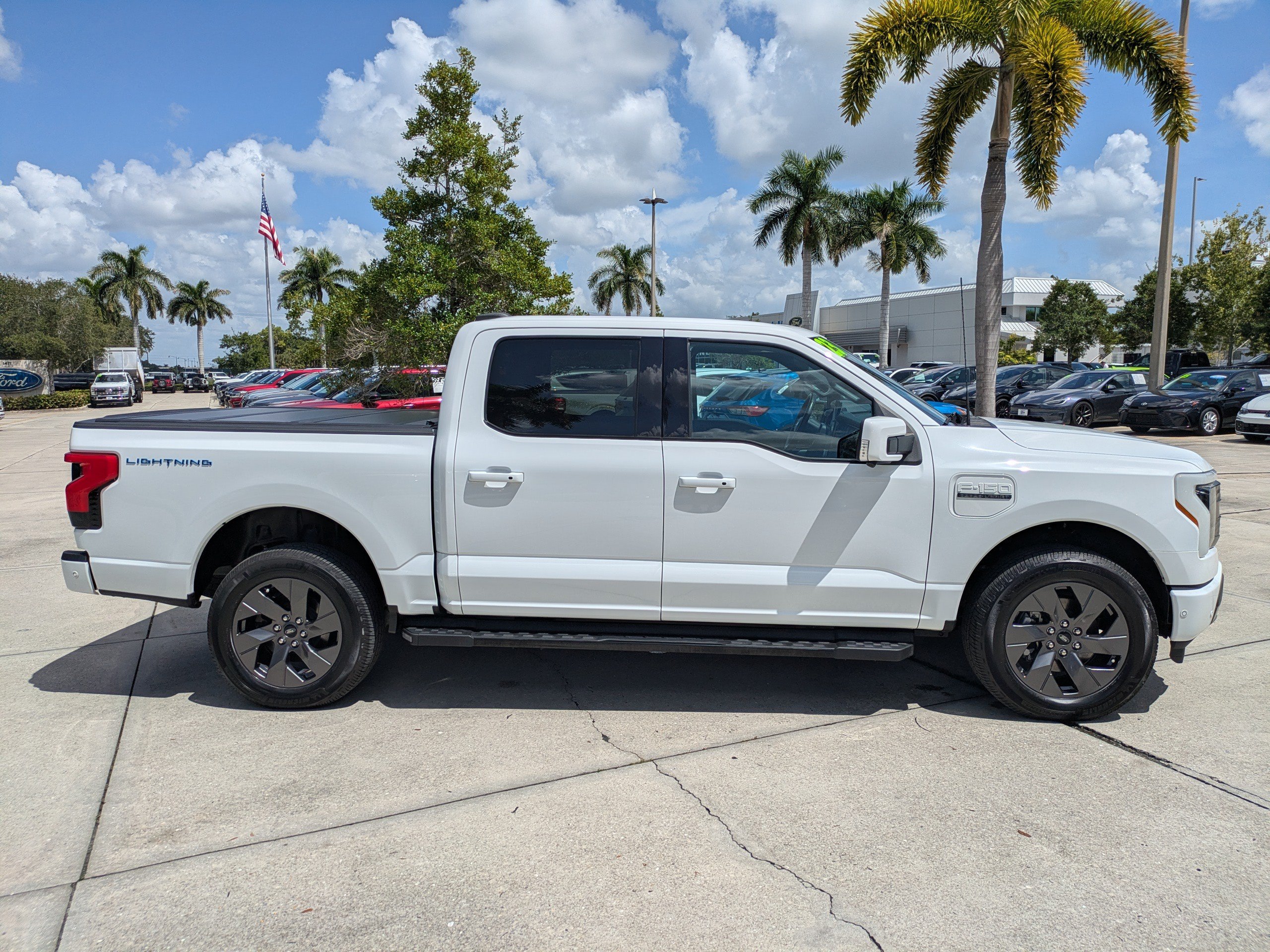 Certified 2023 Ford F150 Lightning Lariat w/ Equipment Group 511A High AWD/4WD image 3