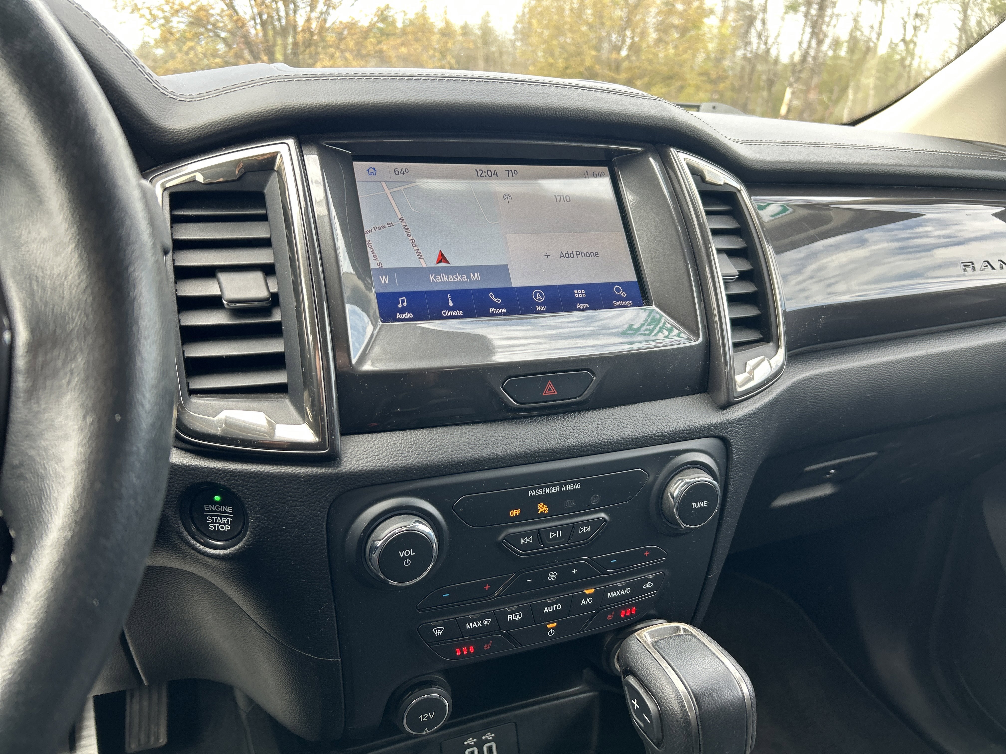 Certified 2020 Ford Ranger Lariat w/ Technology Package AWD/4WD image 17
