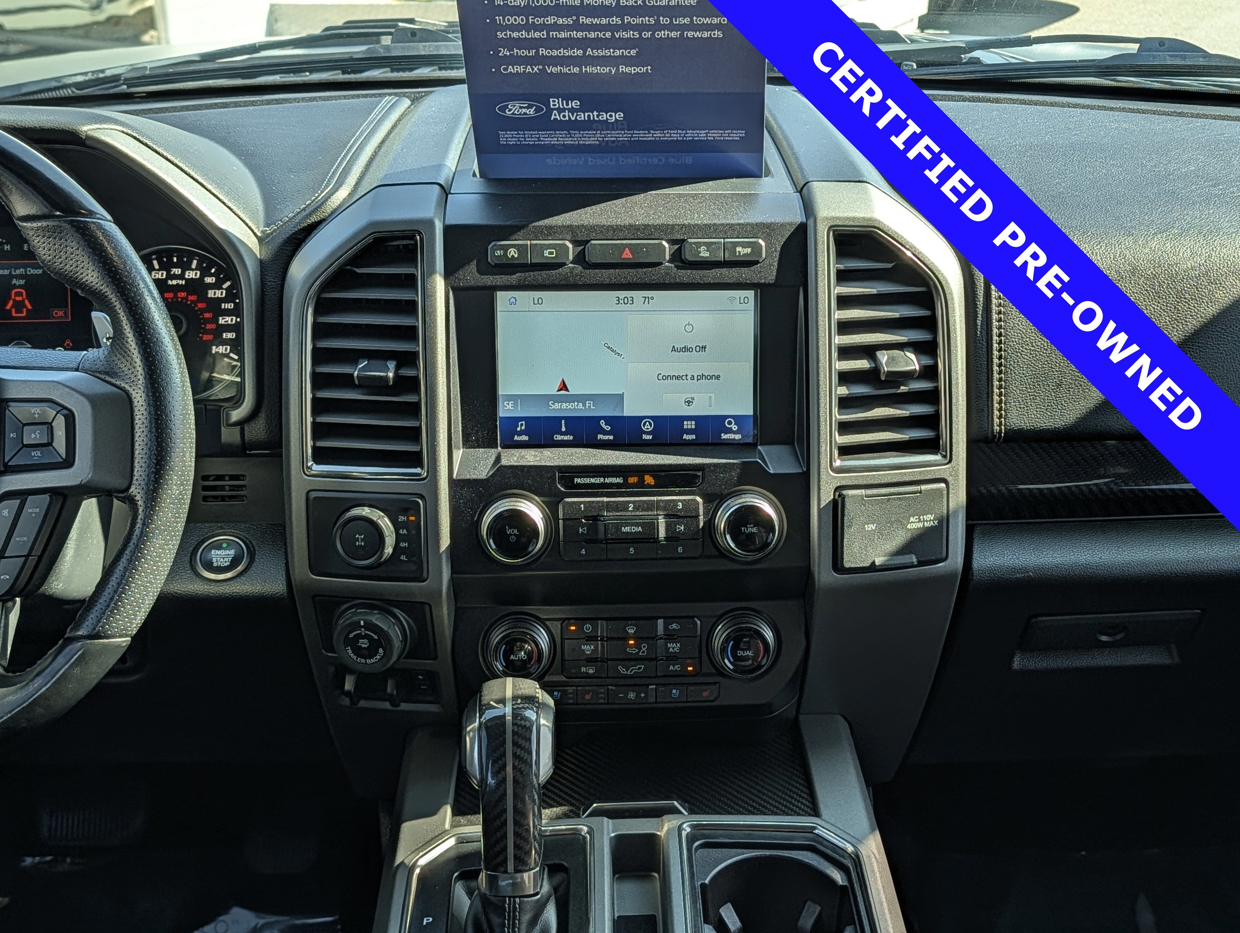 Certified 2019 Ford F150 Raptor w/ Equipment Group 802A Luxury image 24