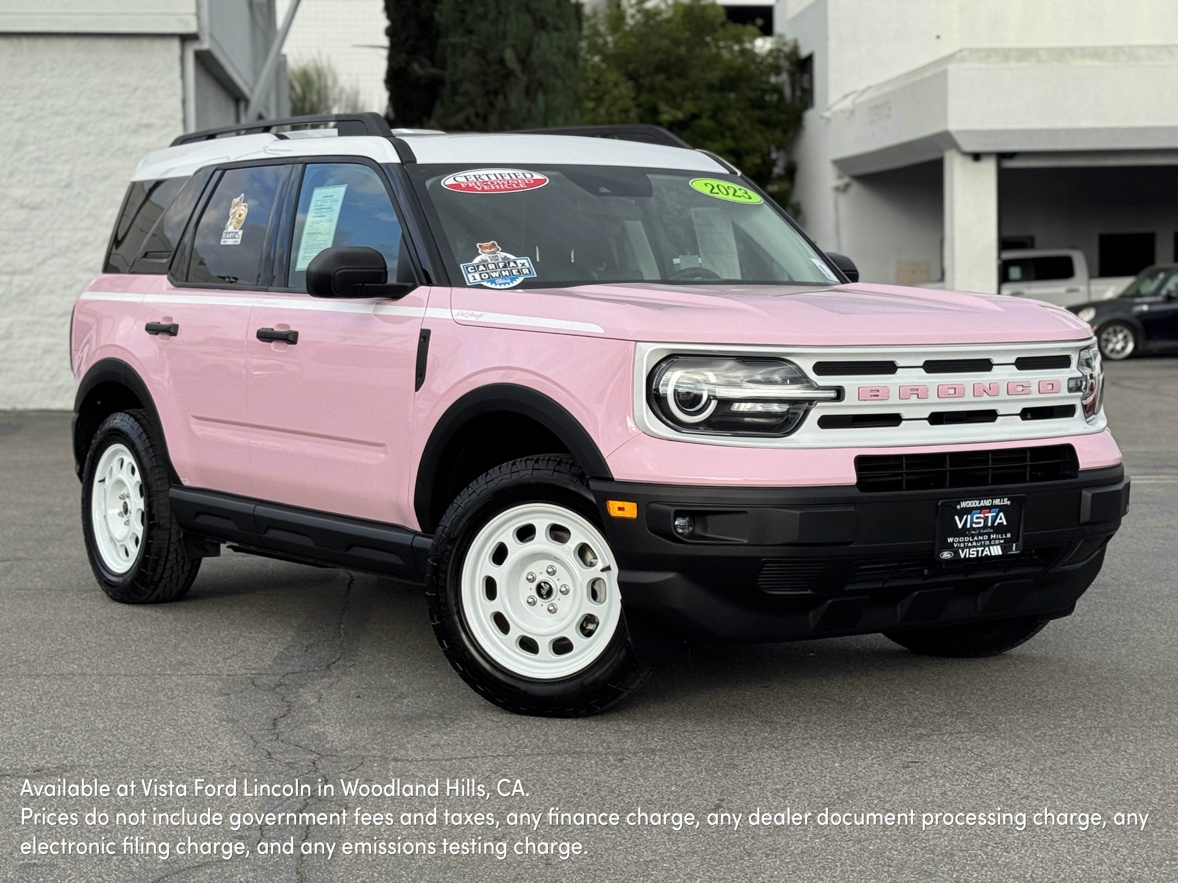 Certified 2023 Ford Bronco Sport Heritage w/ Heritage Convenience Package