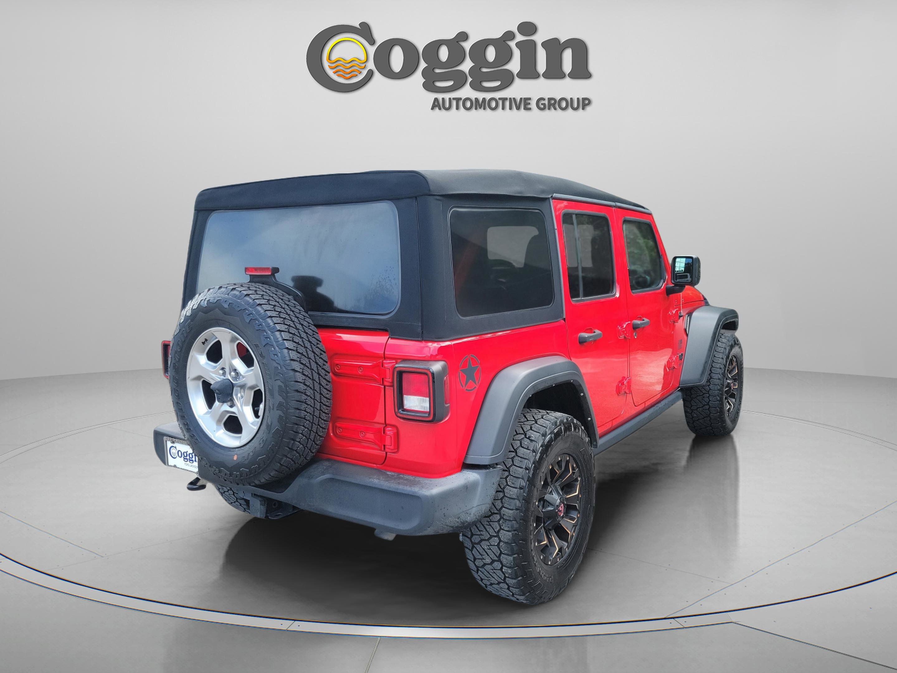 Used 2021 Jeep Wrangler Unlimited Sport image 3