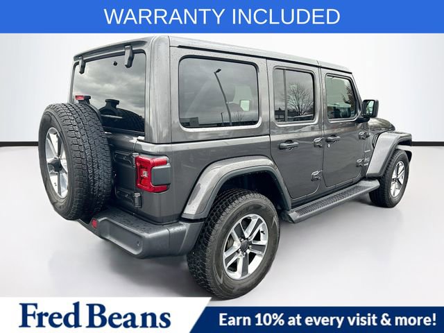 Used 2022 Jeep Wrangler Unlimited Sahara w/ LED Lighting Group image 10