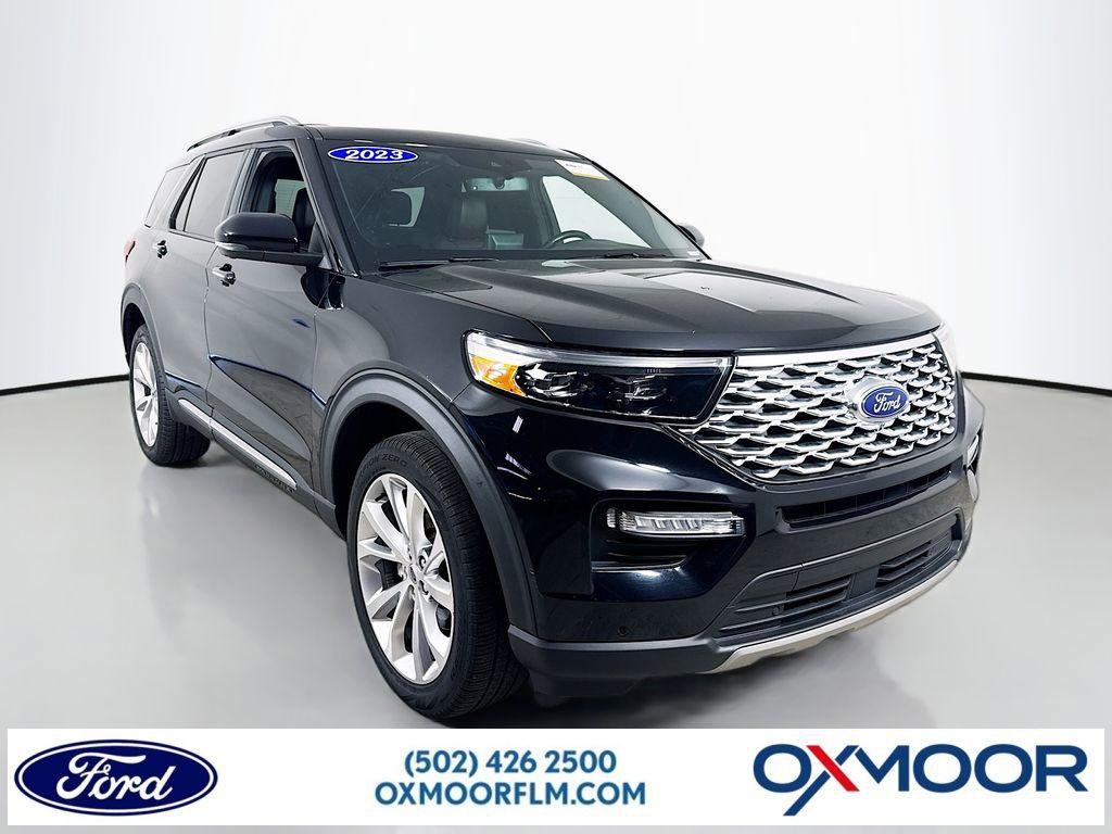 Certified 2023 Ford Explorer Platinum w/ Technology Package AWD/4WD image 1