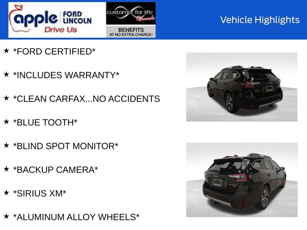 Used 2021 Subaru Outback Limited XT image 10