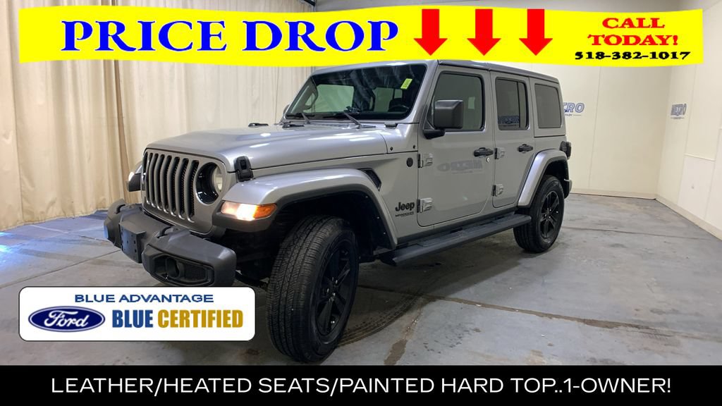 Used 2021 Jeep Wrangler Unlimited Sahara AWD/4WD image 7