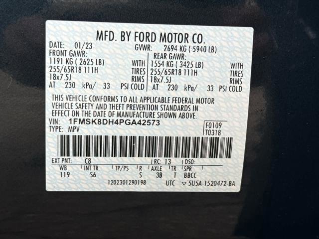 Certified 2023 Ford Explorer XLT w/ Equipment Group 202A image 14