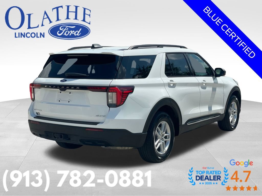 Certified 2025 Ford Explorer Active AWD/4WD image 7