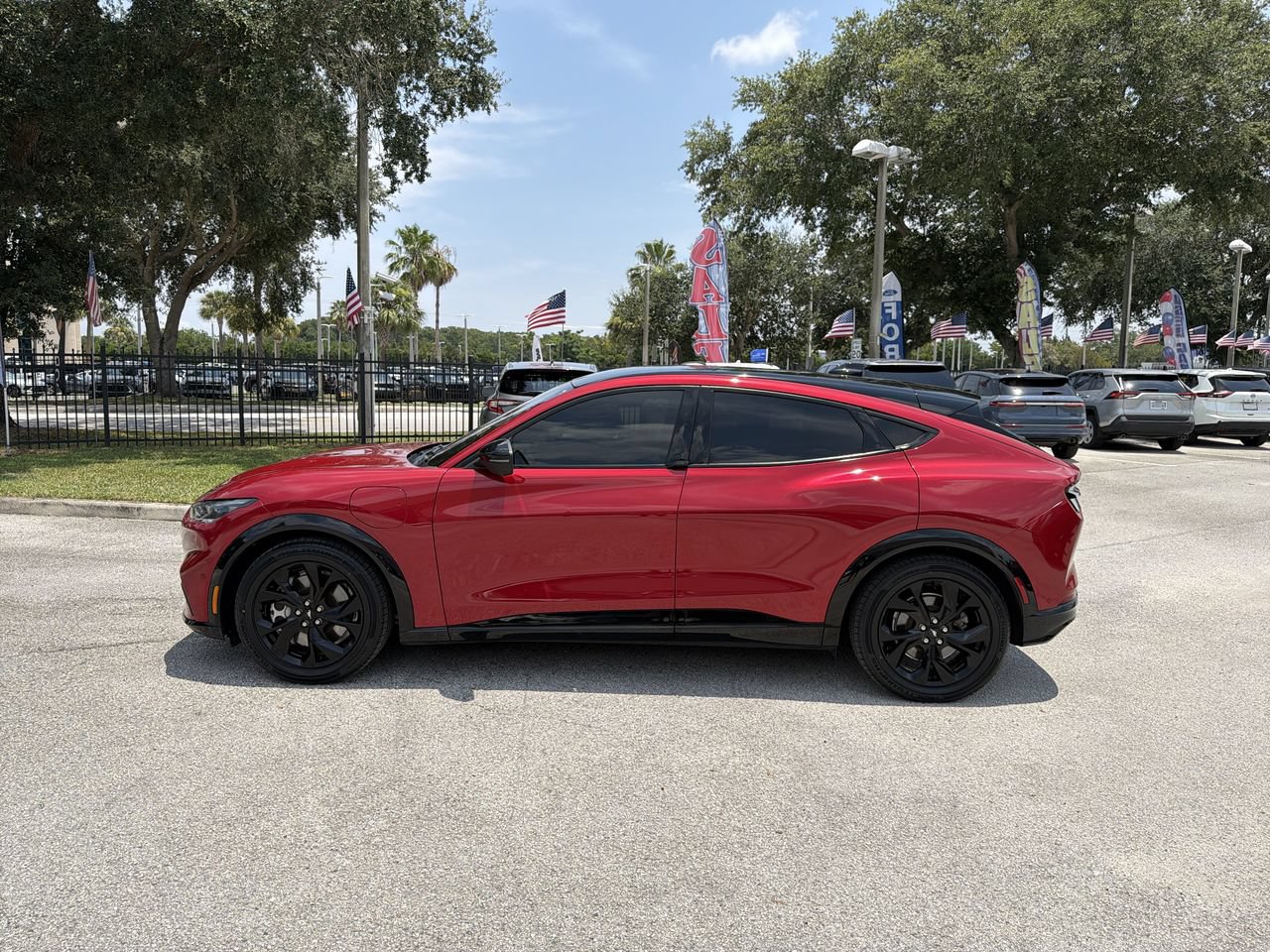 Certified 2023 Ford Mustang Mach-E Premium w/ Mustang Nite Pony Package RWD image 5