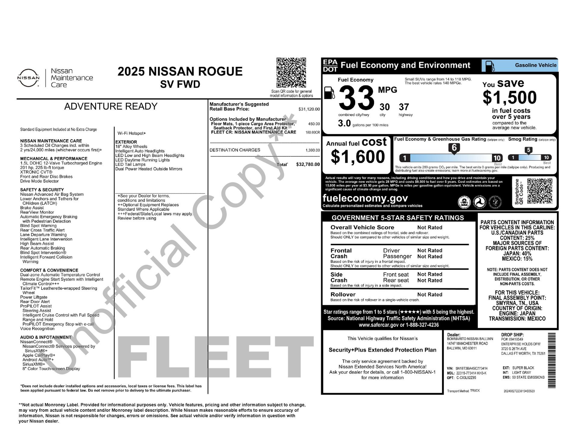 Used 2025 Nissan Rogue SV FWD image 17