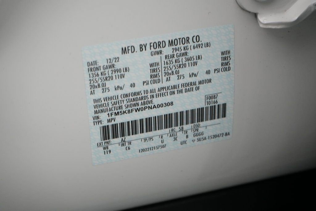 Certified 2023 Ford Explorer Limited w/ Hybrid Equipment Group 310A image 28