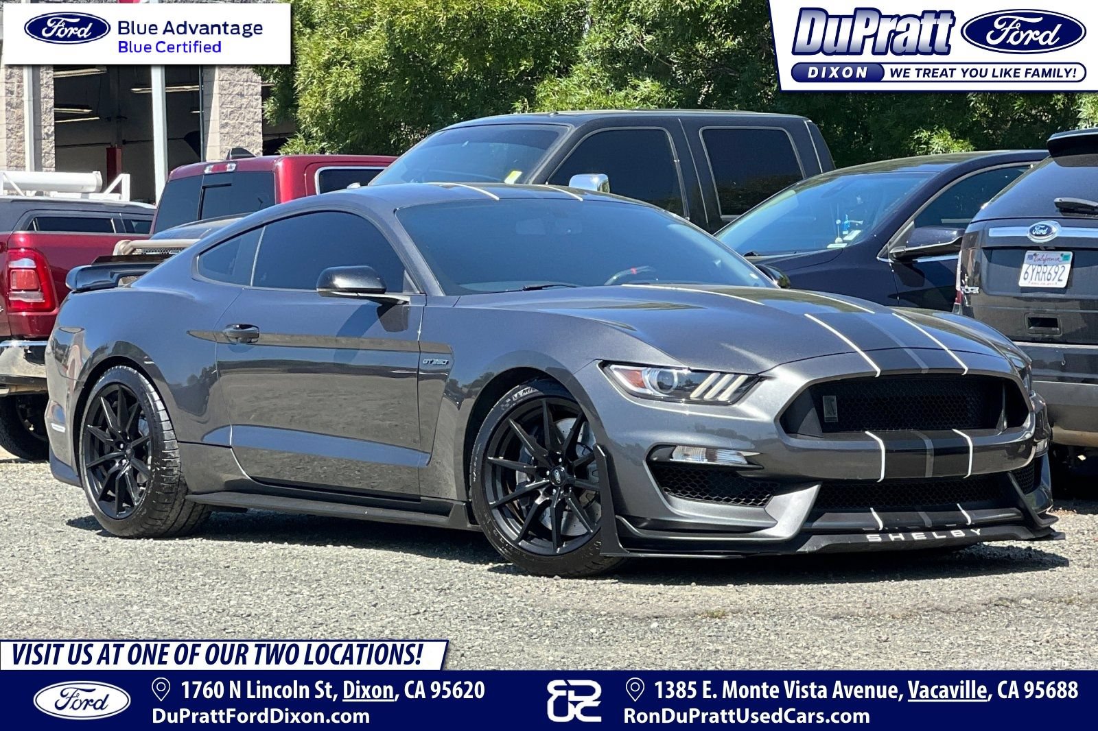 Certified 2017 Ford Mustang Shelby GT350 w/ Electronics Package RWD image 1