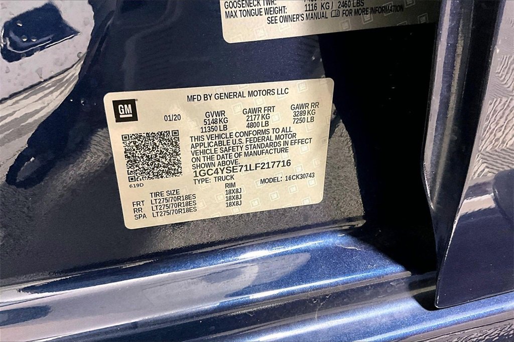 Used 2020 Chevrolet Silverado 3500 W/T w/ Gooseneck/5TH Wheel Package image 25