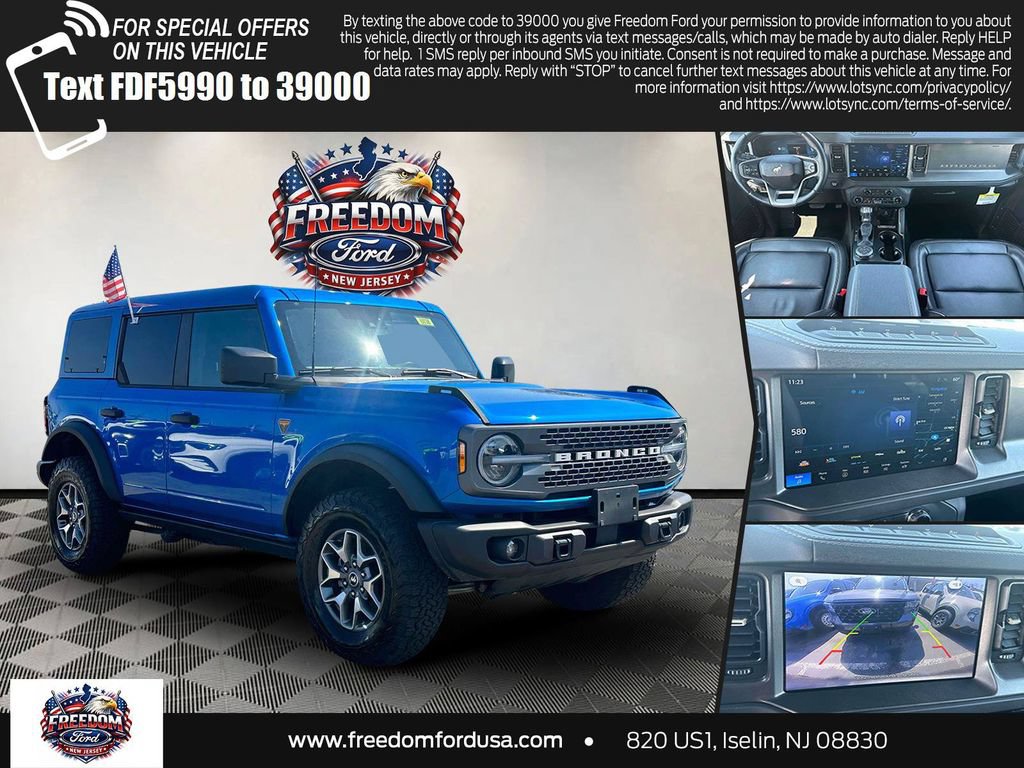 Certified 2025 Ford Bronco Badlands