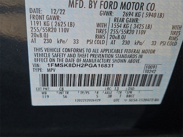Certified 2023 Ford Explorer XLT w/ Equipment Group 202A image 11