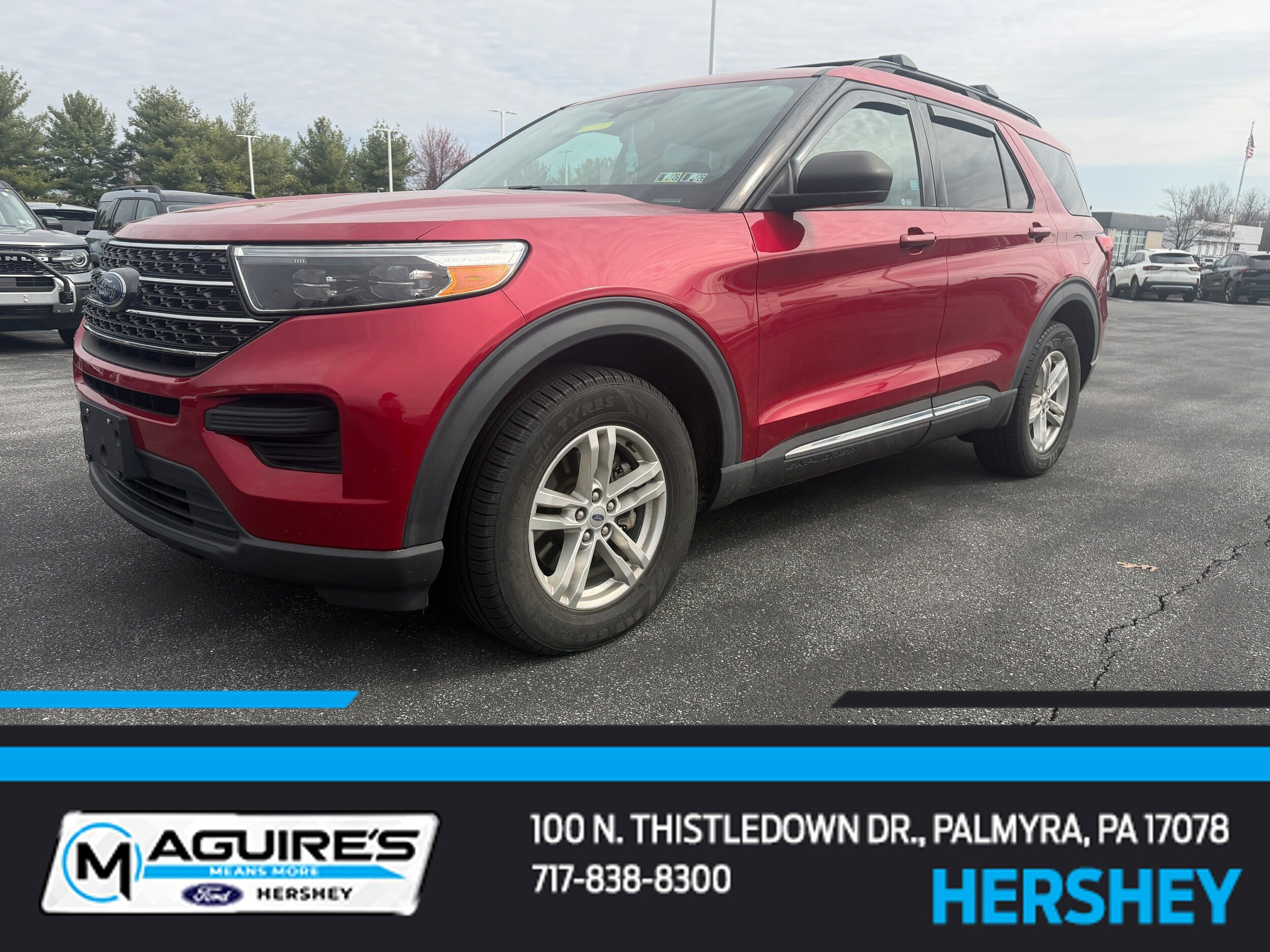 Certified 2020 Ford Explorer XLT w/ Comfort Package AWD/4WD image 1