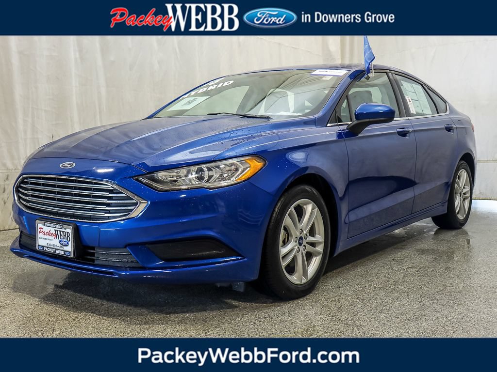 Certified 2018 Ford Fusion S