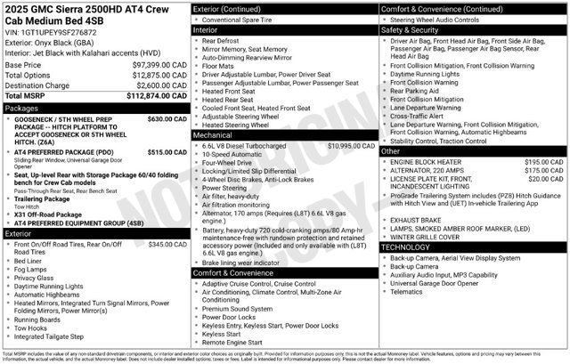 Used 2025 GMC Sierra 2500 AT4 AWD/4WD image 37