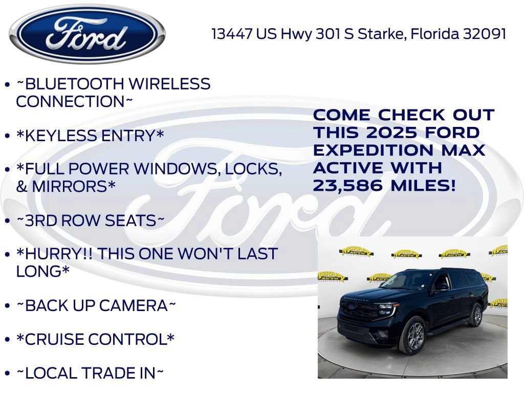 Certified 2025 Ford Expedition Max Active AWD/4WD image 12