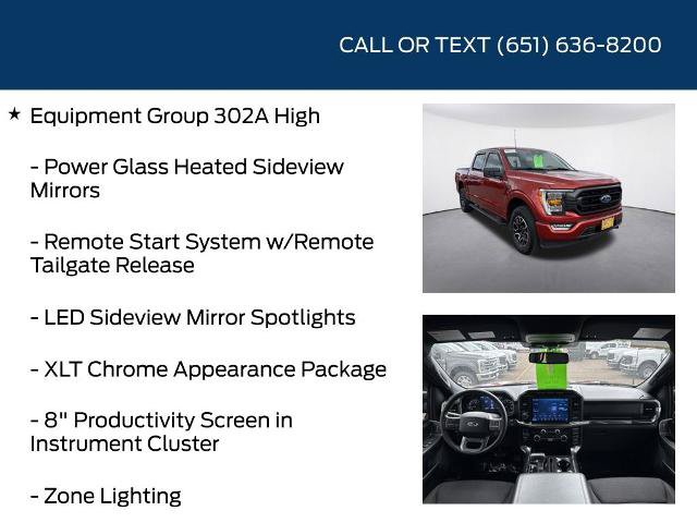 Certified 2023 Ford F150 XLT w/ Equipment Group 302A High AWD/4WD image 11