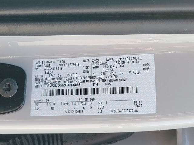 Certified 2024 Ford F150 XLT w/ Equipment Group 302A MID AWD/4WD image 16