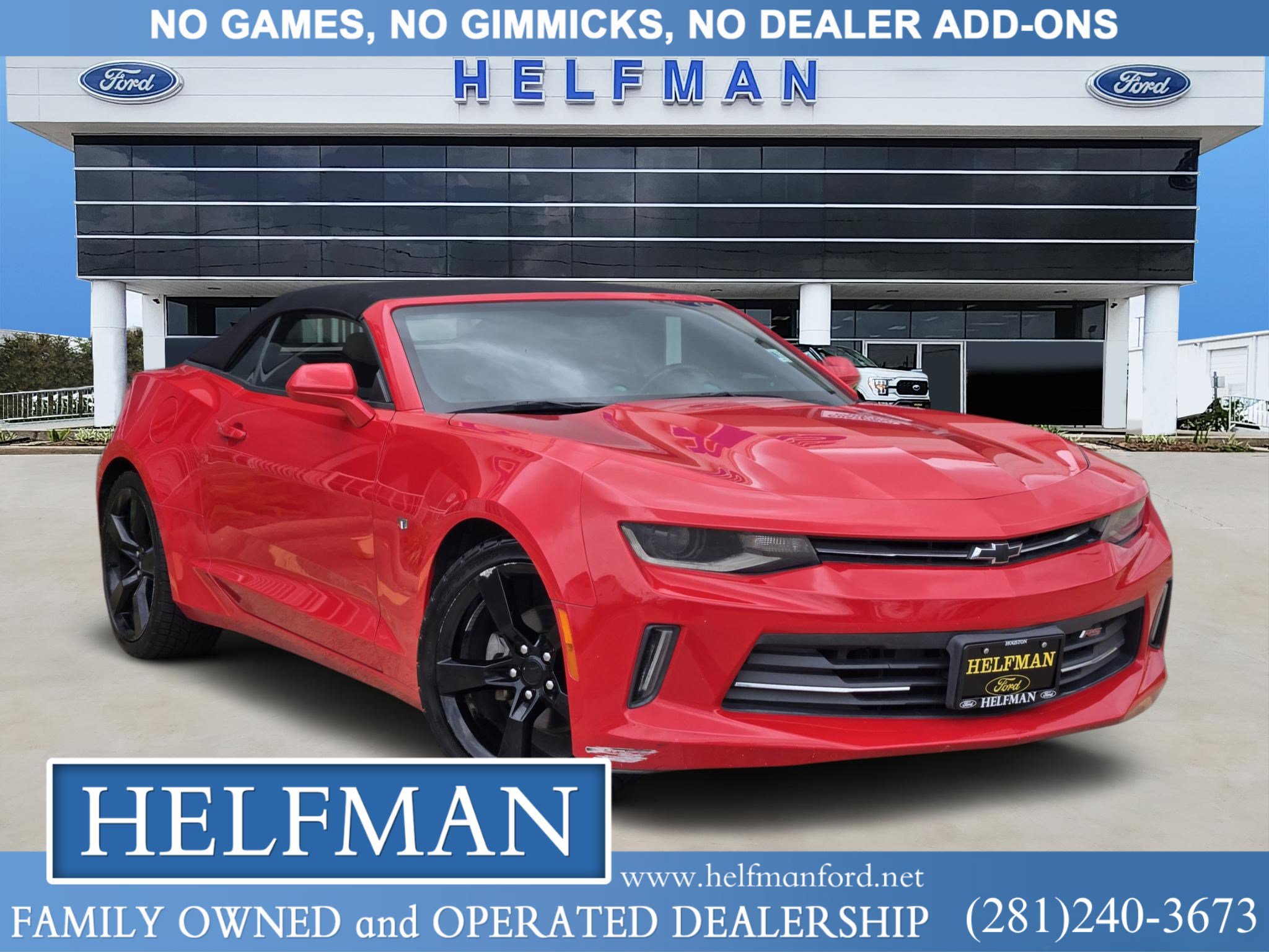 Used 2017 Chevrolet Camaro LT w/ RS Package