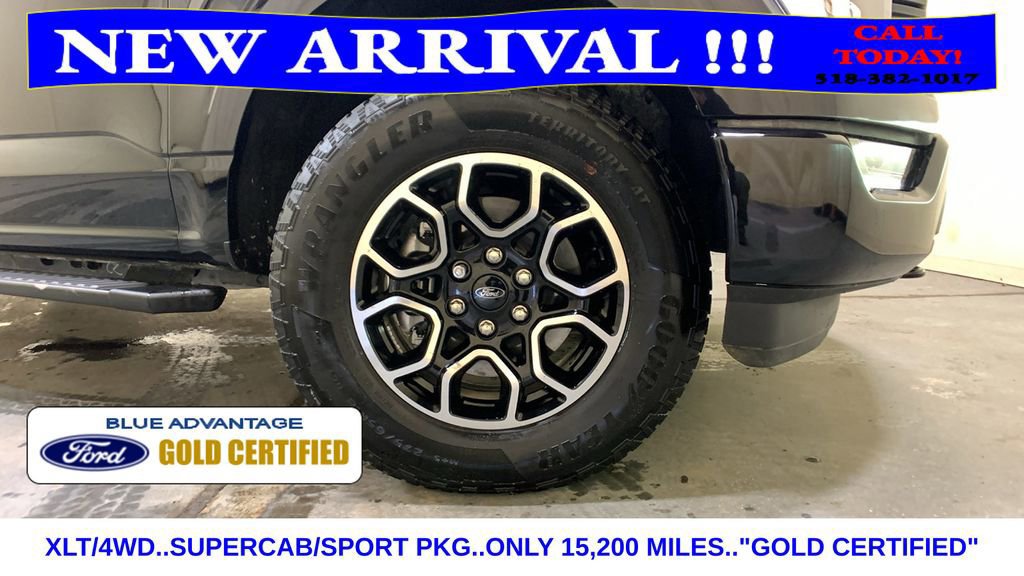 Certified 2023 Ford F150 XLT w/ Equipment Group 302A High image 12