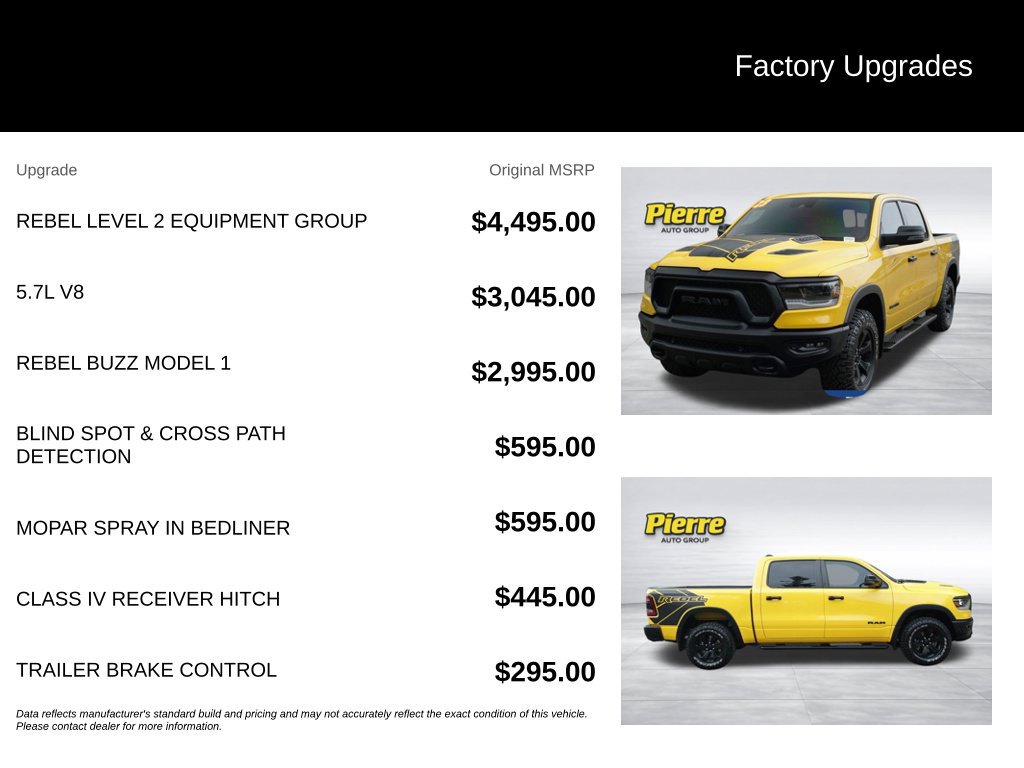 Used 2023 RAM 1500 Rebel w/ Rebel Level 2 Equipment Group AWD/4WD image 13