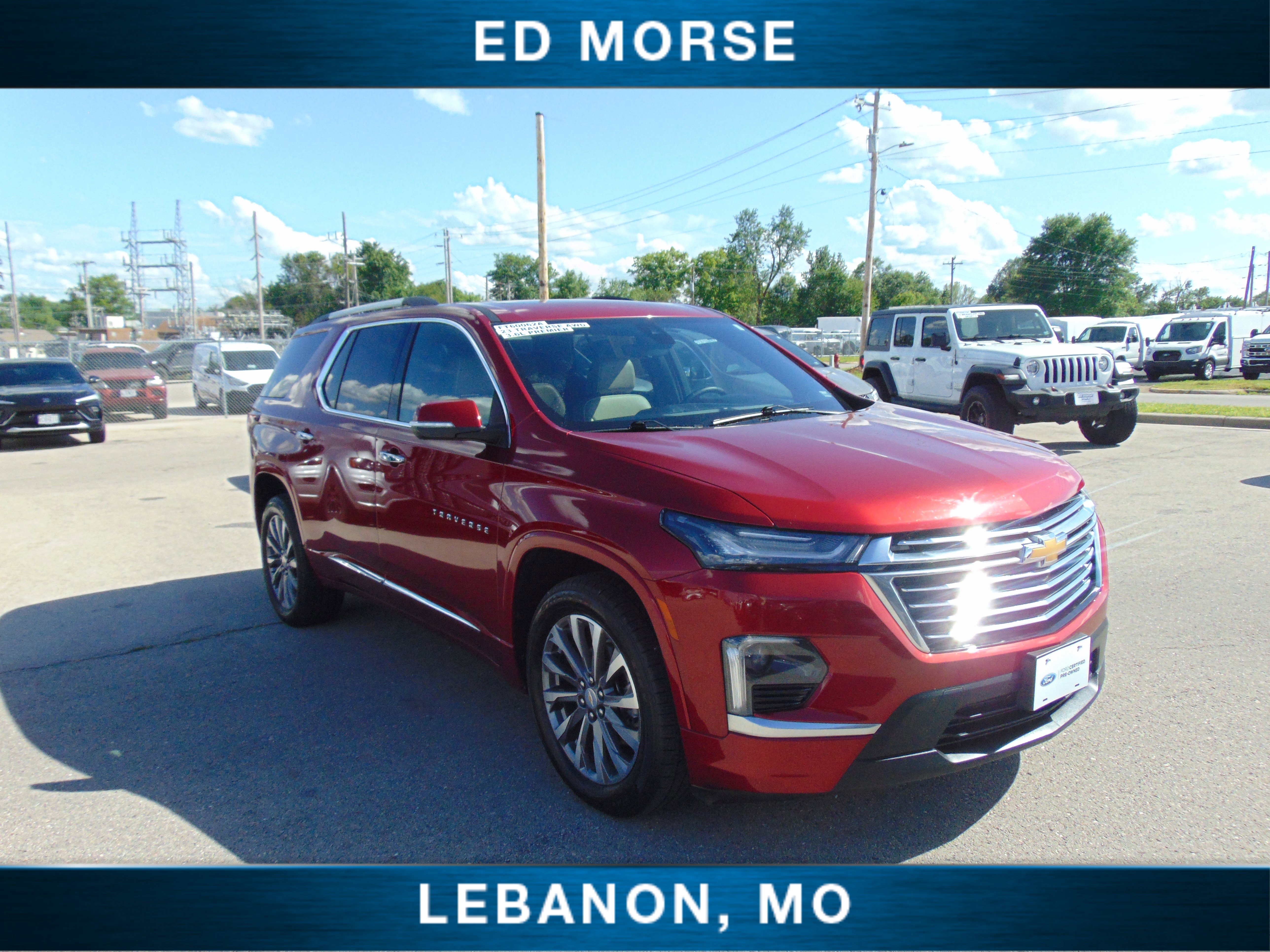 Used 2023 Chevrolet Traverse Premier w/ LPO, Floor Liner Package AWD/4WD image 4